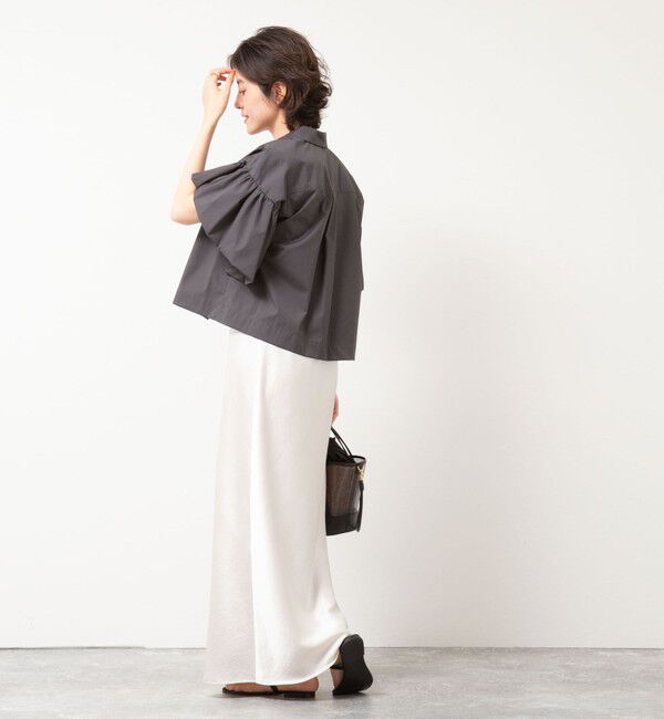 NOLLEY'S「ラッフルスリーブブラウス」|シャツ・ブラウス|