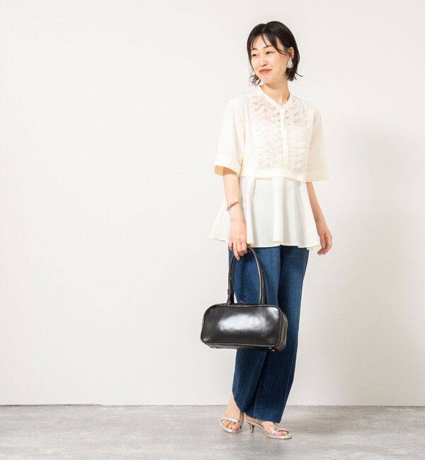 NOLLEY'S「フリルブラウス」|シャツ・ブラウス|