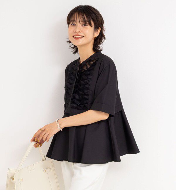 NOLLEY'S「フリルブラウス」|シャツ・ブラウス|