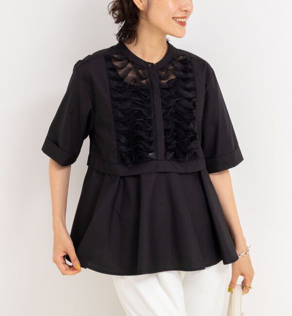 NOLLEY'S「フリルブラウス」|シャツ・ブラウス|
