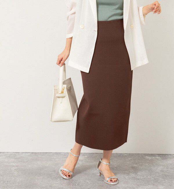 NOLLEY'S「《セットアップ対応》ミラノリブタイトスカート」|タイト|