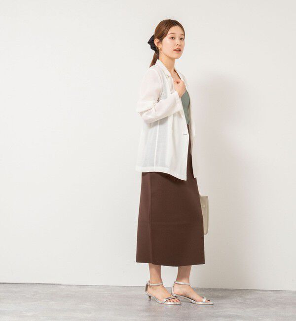 NOLLEY'S「《セットアップ対応》ミラノリブタイトスカート」|タイト|