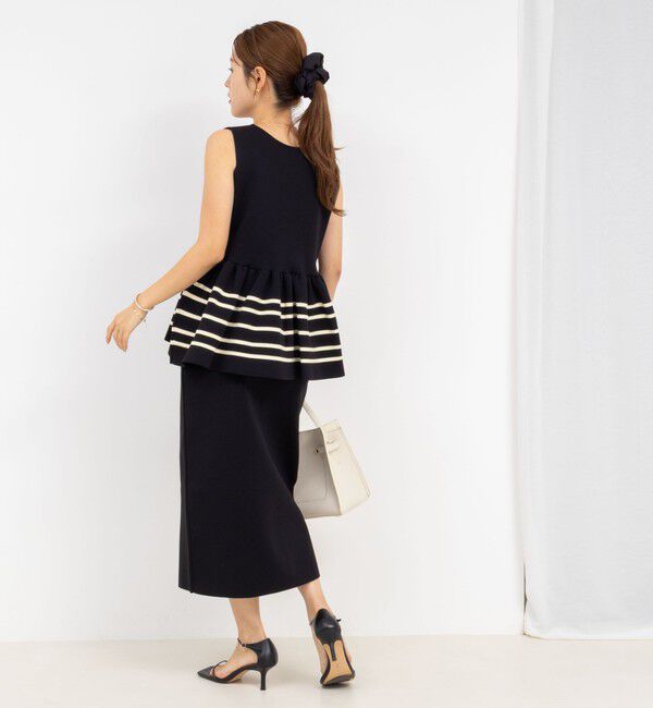 NOLLEY'S「《セットアップ対応》ミラノリブタイトスカート」|タイト|