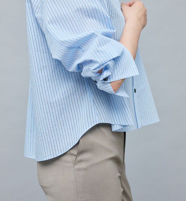 NOLLEY'S sophi「エアリーショートシャツ」|シャツ・ブラウス|