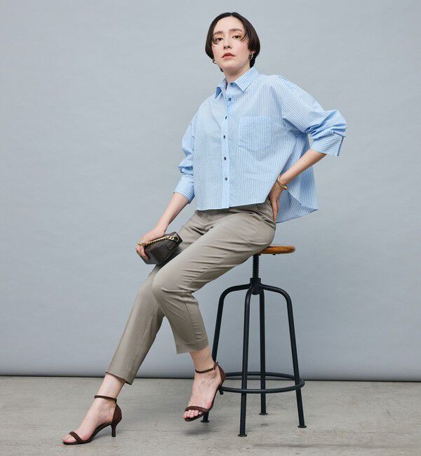 NOLLEY'S sophi「エアリーショートシャツ」|シャツ・ブラウス|