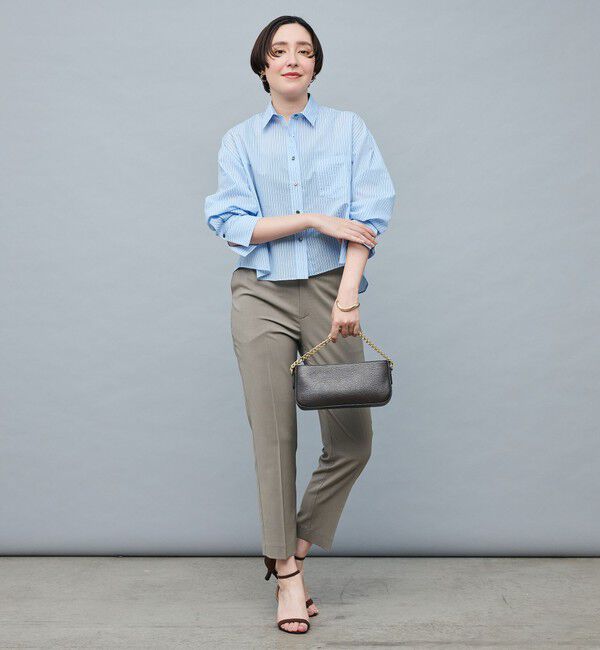 NOLLEY'S sophi「エアリーショートシャツ」|シャツ・ブラウス|