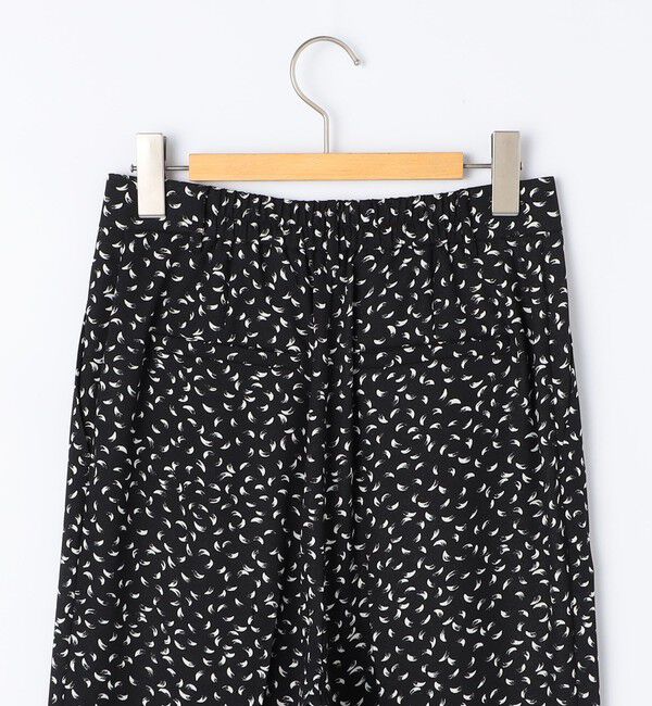 NOLLEY'S「ウォッシャブルバックサテンセミワイドパンツ」|その他|