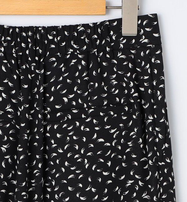 NOLLEY'S「ウォッシャブルバックサテンセミワイドパンツ」|その他|