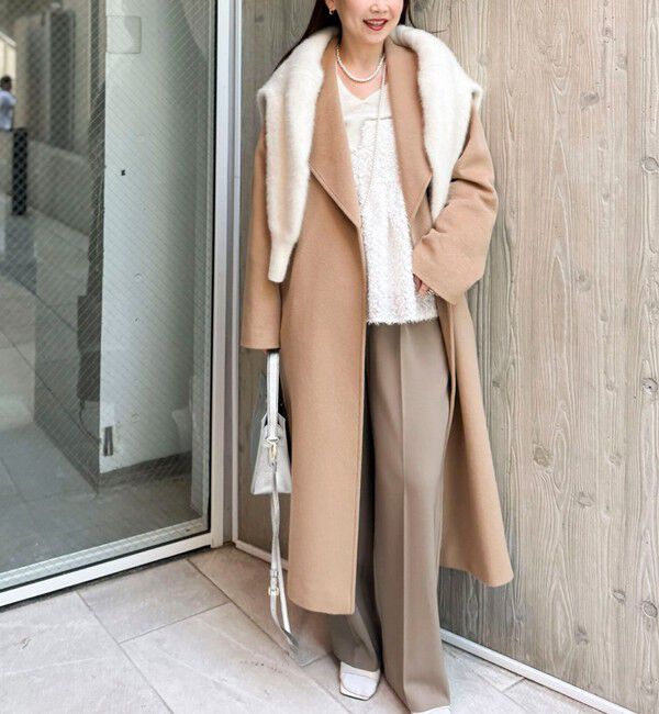 NOLLEY'S sophi「《セットアップ対応》ウォッシャブルフェザーチュールキャミブラウス」|キャミソール|