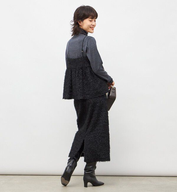 NOLLEY'S sophi「《セットアップ対応》ウォッシャブルフェザーチュールキャミブラウス」|キャミソール|