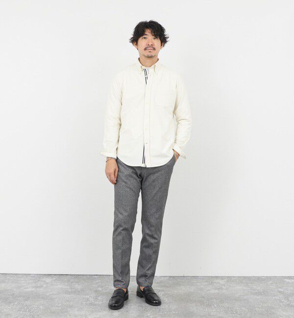 NOLLEY'S goodman「起毛ジャージ テープBD 25AW」|シャツ・ブラウス|