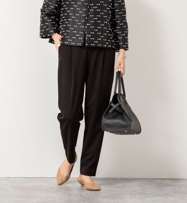 NOLLEY'S「ウォッシャブル裏起毛イージーテーパードパンツ」|その他|