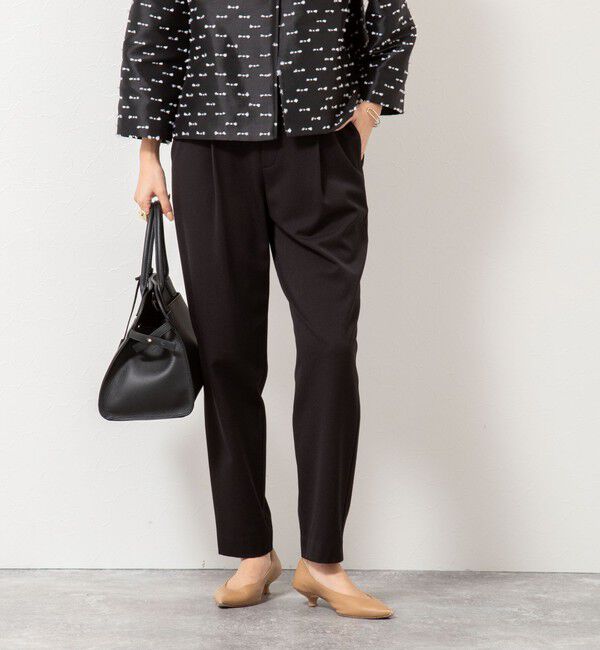 NOLLEY'S「ウォッシャブル裏起毛イージーテーパードパンツ」|その他|