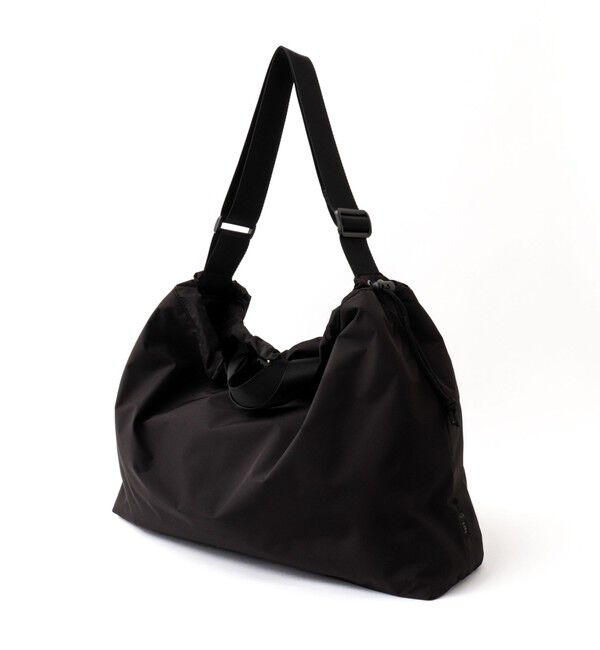 NOLLEY'S goodman「【SML/エスエムエル】BIG SILHOUETTE SHOULDER K905060」|ショルダー・メッセンジャー|ブラック