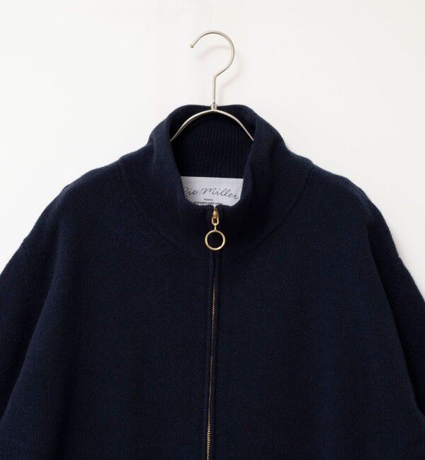 Rie Miller「《手洗い可能》ハーフZIPプルオーバー」|ニット・セーター|