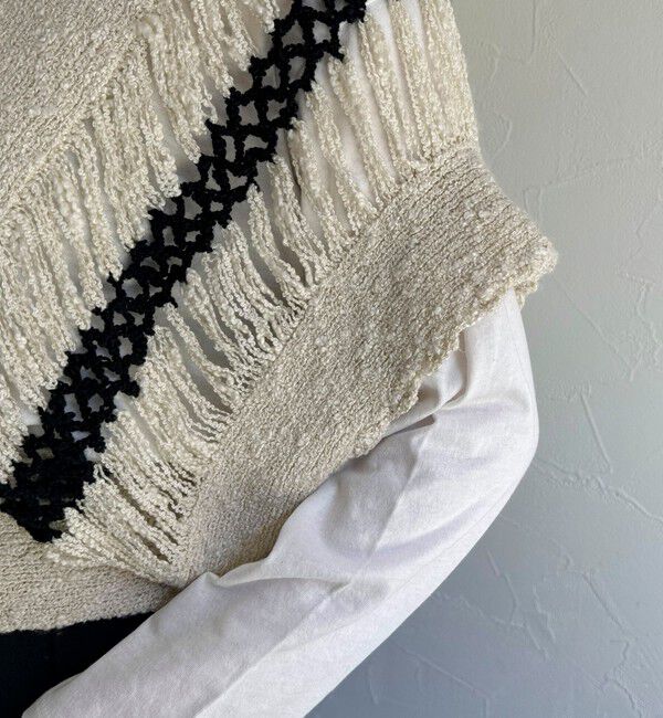 fredy emue「ハンドメイドかぎ編みビスチェ」|ニット・セーター|