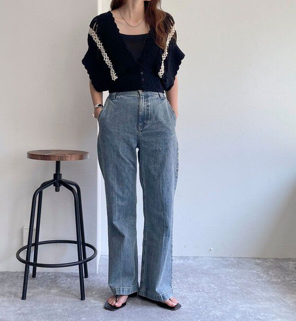 fredy emue「ハンドメイドかぎ編みビスチェ」|ニット・セーター|