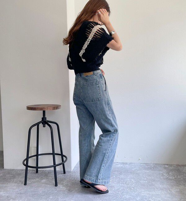 fredy emue「ハンドメイドかぎ編みビスチェ」|ニット・セーター|