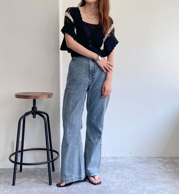 fredy emue「ハンドメイドかぎ編みビスチェ」|ニット・セーター|