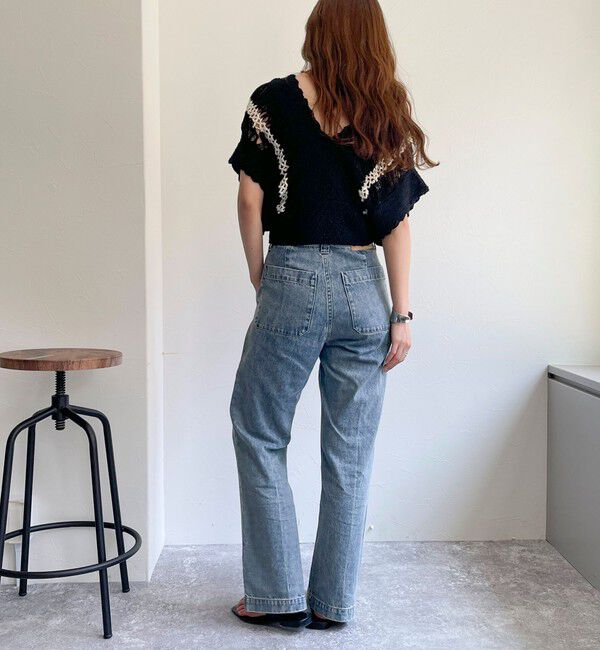 fredy emue「ハンドメイドかぎ編みビスチェ」|ニット・セーター|