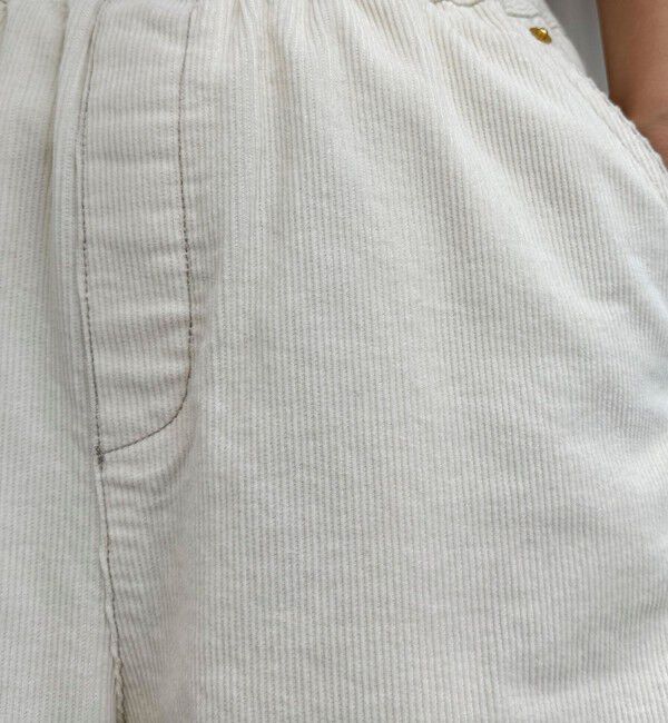 fredy emue「コーデュロイ イージーカーブパンツ」|チノ|