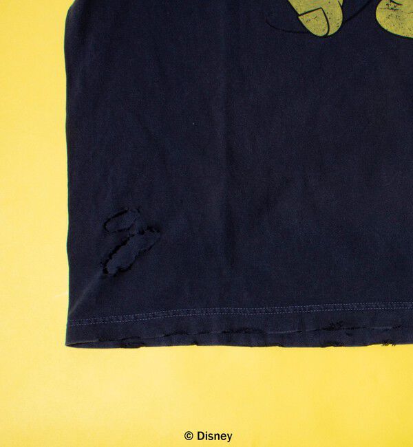 GLOSTER「【GOOD ROCK SPEED】別注ペンキ/ダメージ加工/ミッキー/MICKEY/ Tシャツ」|Tシャツ・カットソー|