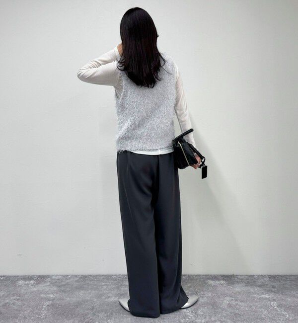 fredy emue「【累計販売数4万本突破！】とろみツイルストレートイージーパンツ」|チノ|