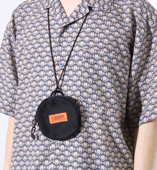 GLOSTER「【UNIVERSAL OVERALL】サークルネックポーチ コインケース マルチポーチ」|コインケース|