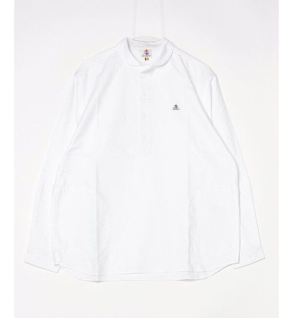 GLOSTER「【GEVACO/ゲバコ】オックスオーバーショールカラー長袖シャツ（無地/ストライプ/ギンガム）」|シャツ・ブラウス|