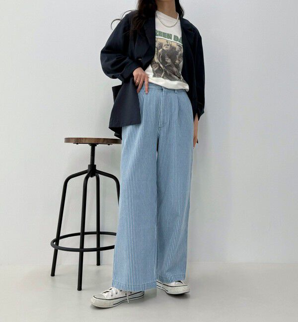 fredy emue「【GEVACO/ゲバコ】《セットアップ対応》タックロングパンツ」|チノ|