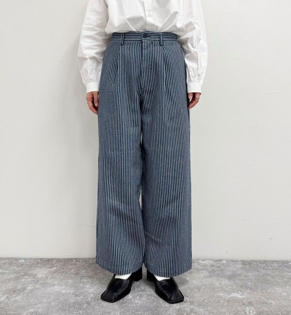 fredy emue「【GEVACO/ゲバコ】《セットアップ対応》タックロングパンツ」|チノ|