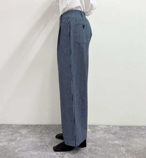 fredy emue「【GEVACO/ゲバコ】《セットアップ対応》タックロングパンツ」|チノ|