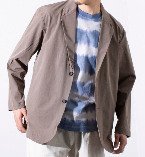 GLOSTER「【GLOSTER/グロスター】N/PU 接触冷感 フレッシュジャケット テーラードジャケット」|テーラードジャケット|