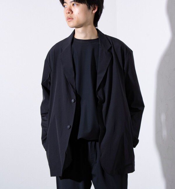 GLOSTER「【GLOSTER/グロスター】N/PU 接触冷感 フレッシュジャケット テーラードジャケット」|テーラードジャケット|