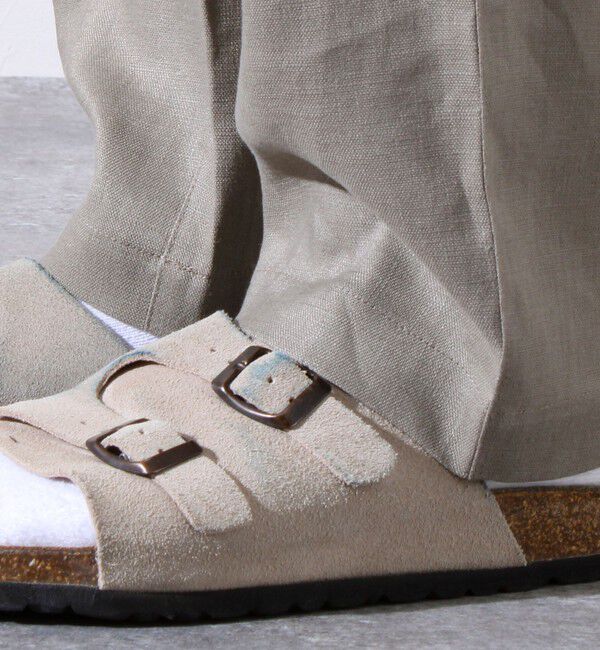 GLOSTER「【GLOSTER/グロスター】リネン100% イージーパンツ リラックスフィット」|チノ|