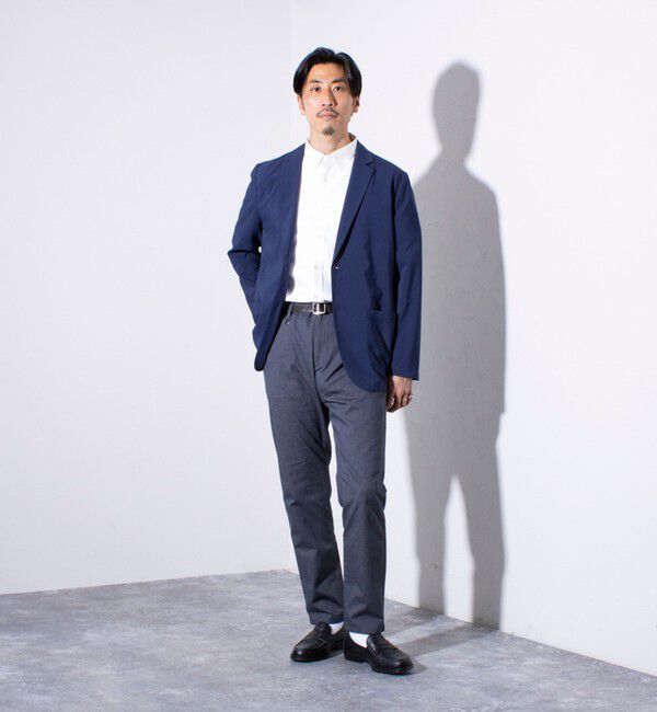 GLOSTER「【GLOSTER/グロスター】COOLMAX ポリトロテーラードジャケット イージーケア 2B」|テーラードジャケット|