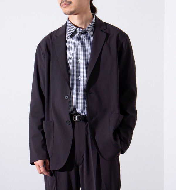 GLOSTER「【GLOSTER/グロスター】COOLMAX ポリトロテーラードジャケット イージーケア 2B」|テーラードジャケット|