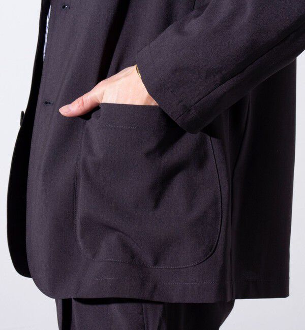 GLOSTER「【GLOSTER/グロスター】COOLMAX ポリトロテーラードジャケット イージーケア 2B」|テーラードジャケット|