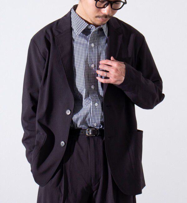 GLOSTER「【GLOSTER/グロスター】COOLMAX ポリトロテーラードジャケット イージーケア 2B」|テーラードジャケット|