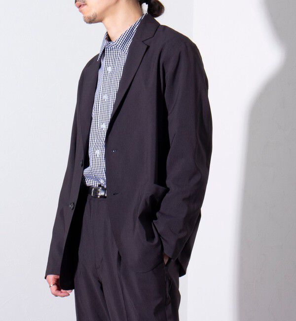 GLOSTER「【GLOSTER/グロスター】COOLMAX ポリトロテーラードジャケット イージーケア 2B」|テーラードジャケット|