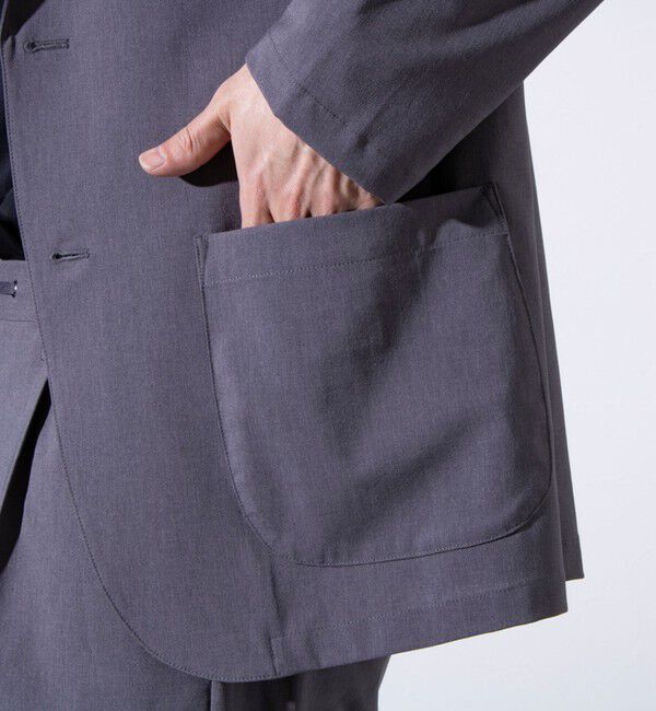 GLOSTER「【GLOSTER/グロスター】COOLMAX ポリトロテーラードジャケット イージーケア 2B」|テーラードジャケット|