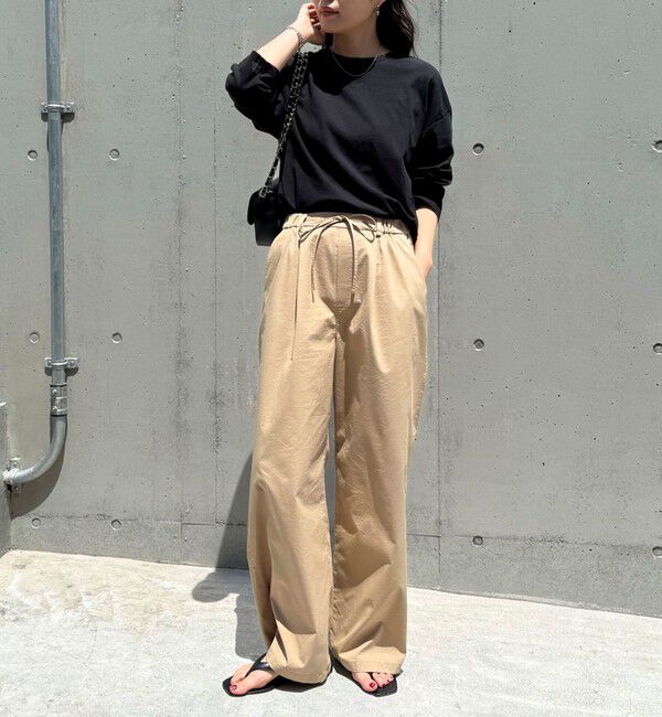 fredy emue「タイプライターストリングパンツ」|チノ|