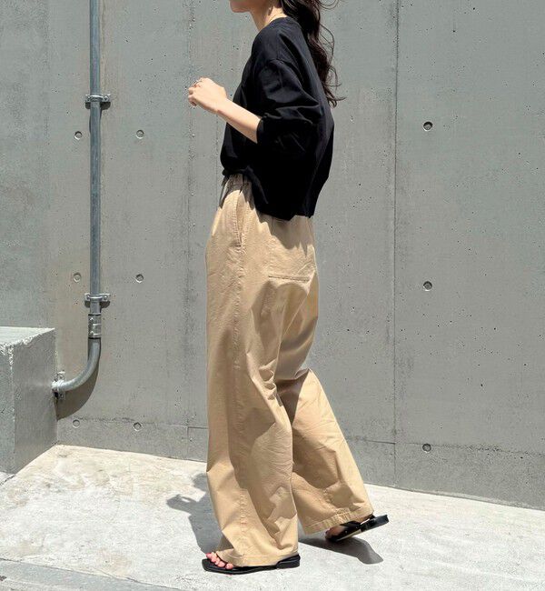 fredy emue「タイプライターストリングパンツ」|チノ|