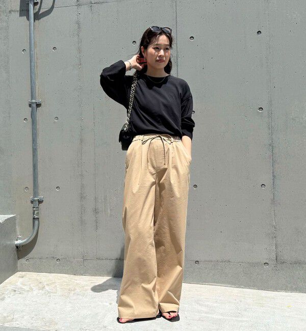 fredy emue「タイプライターストリングパンツ」|チノ|