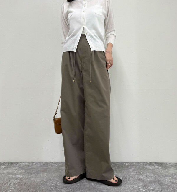 fredy emue「タイプライターストリングパンツ」|チノ|