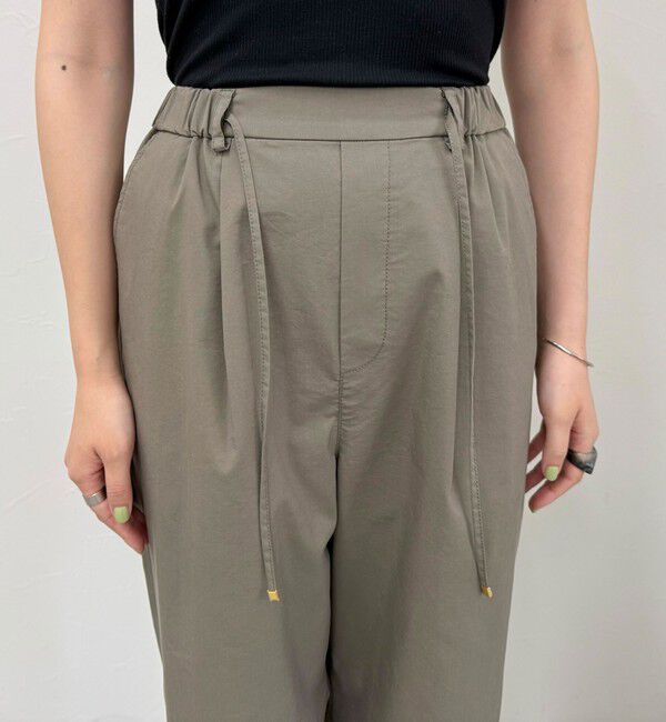 fredy emue「タイプライターストリングパンツ」|チノ|