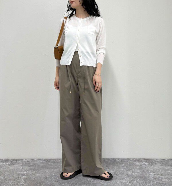 fredy emue「タイプライターストリングパンツ」|チノ|