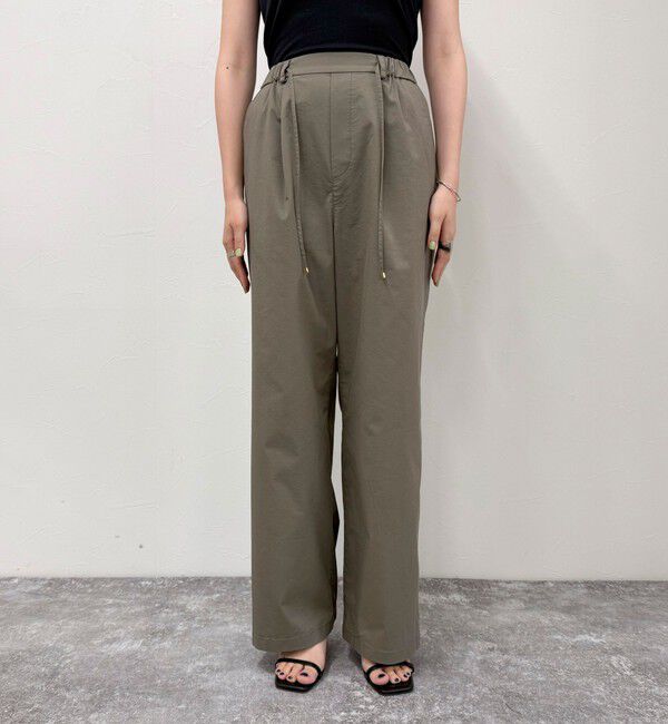 fredy emue「タイプライターストリングパンツ」|チノ|