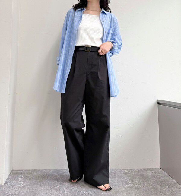 fredy emue「タイプライターストリングパンツ」|チノ|