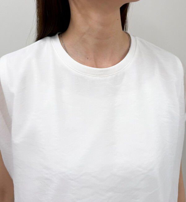 fredy emue「シアーオーガンジーレイヤードノースリーブブラウス」|シャツ・ブラウス|